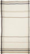 Johnstons of Elgin Helmina Stripe Cashmere Fringe Scarf