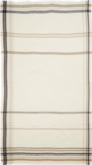 Johnstons of Elgin Helmina Stripe Cashmere Fringe Scarf