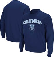 COLOSSEUM Men's Colosseum Navy Columbia University Arch & Logo Pullover Sweatshirt