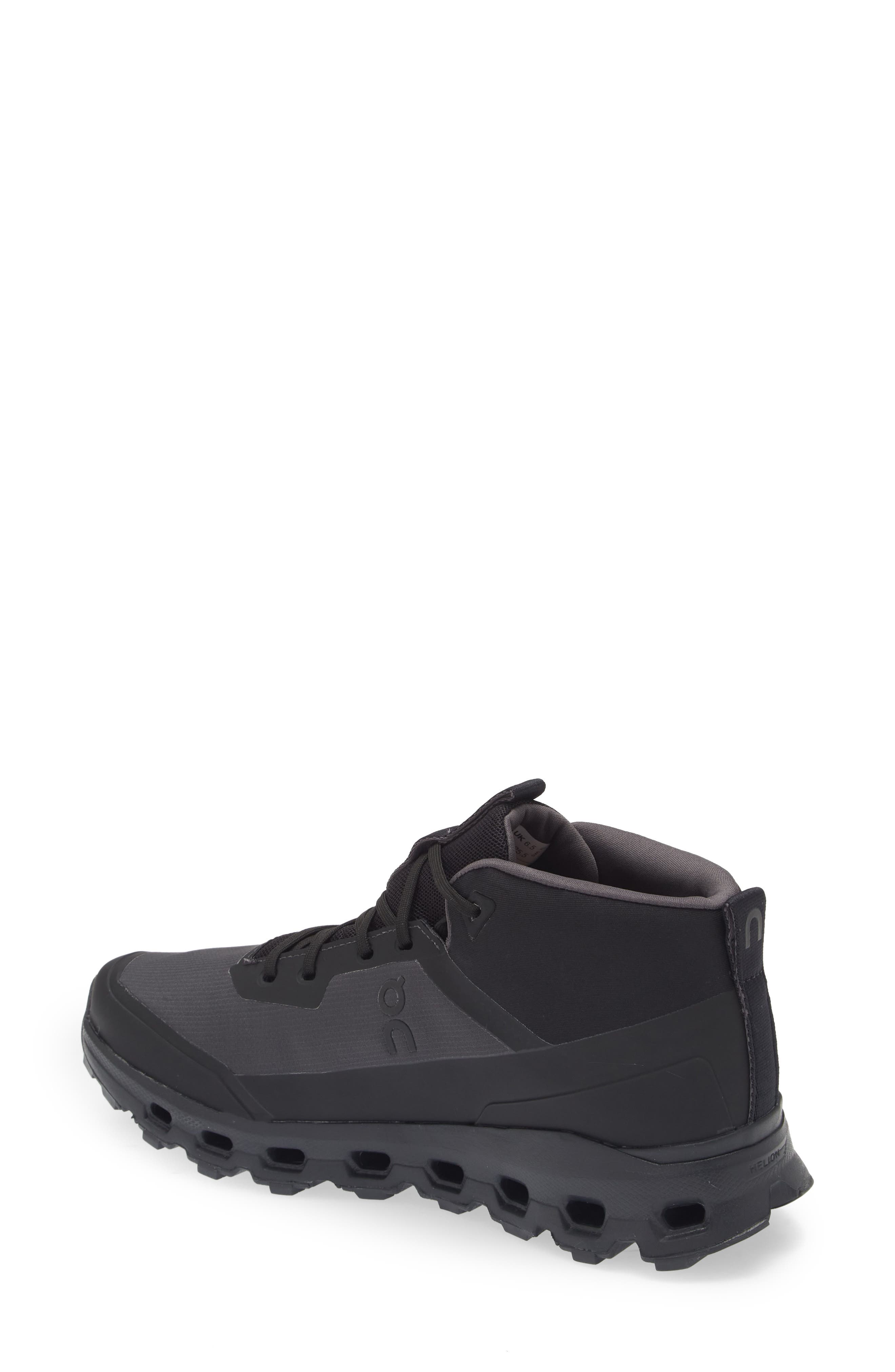 On Cloudroam Waterproof Trail Running Shoe, Alternate, color, Black/ Eclipse