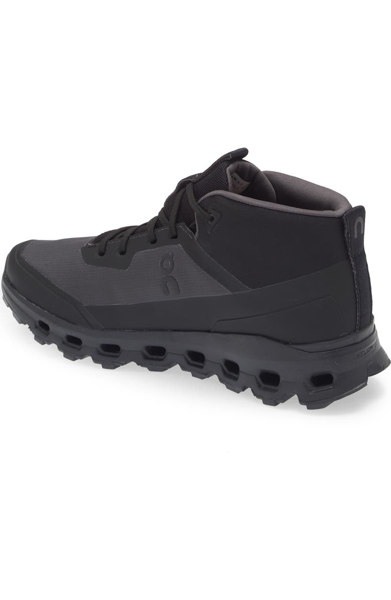 On Cloudroam Waterproof Trail Running Shoe, Alternate, color, Black/ Eclipse