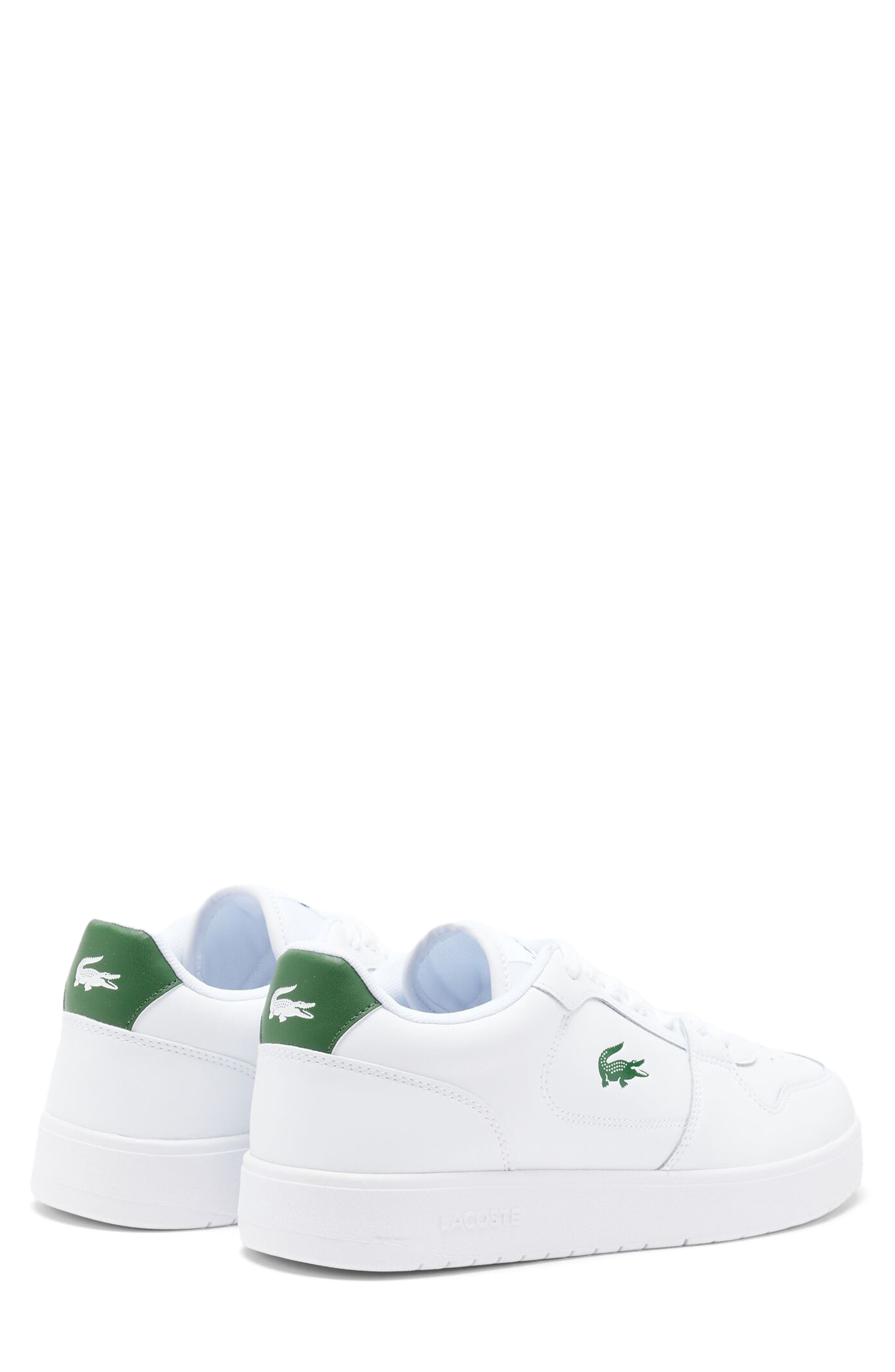 Lacoste Core Essential Sneaker, Alternate, color, White/ Dark Green