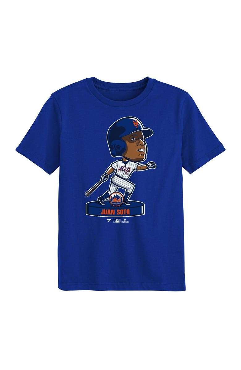 FANATICS Preschool Fanatics Juan Soto Royal New York Mets Bobble Head Player T-Shirt, Main, color, Royal