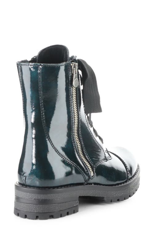 Bos. & Co. Paulie Waterproof Lace-up Bootie In Green