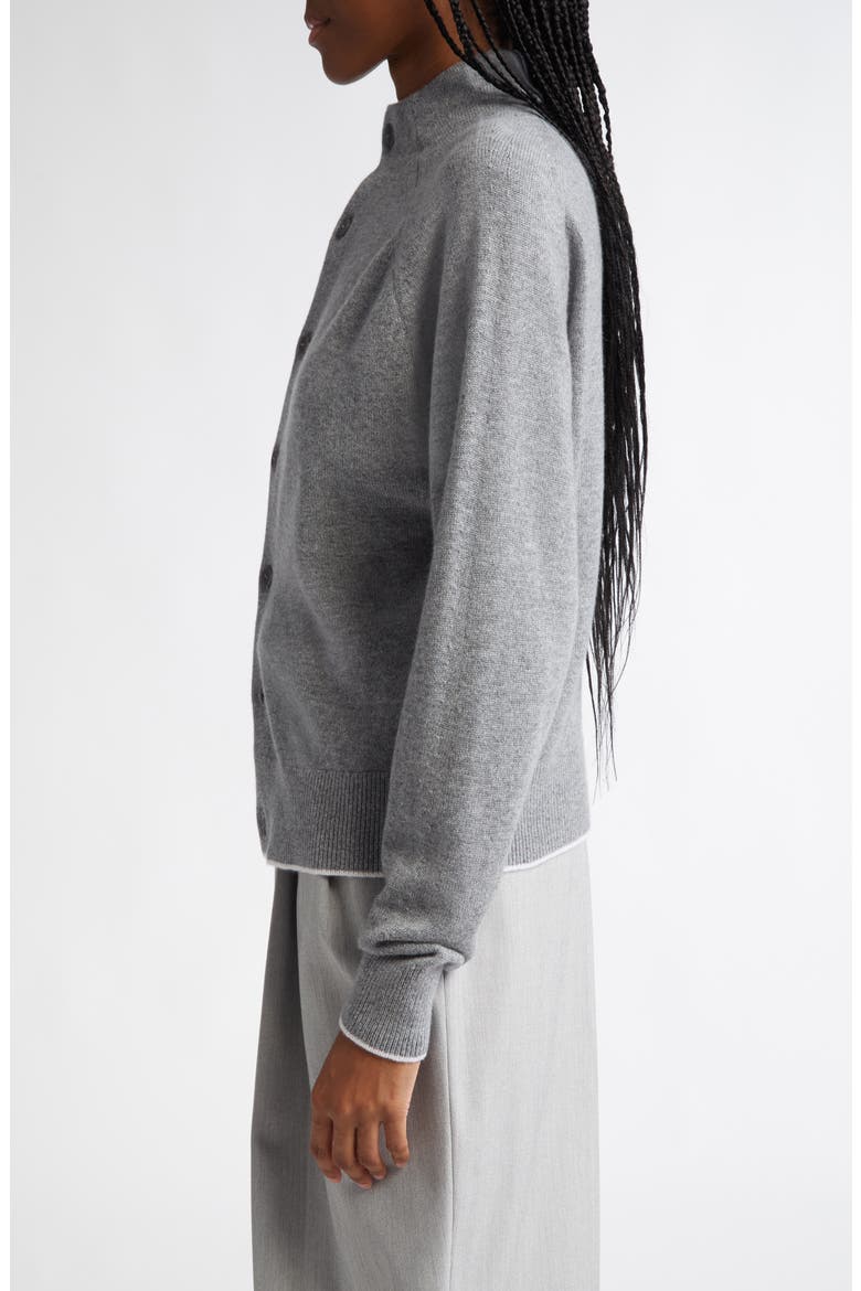 Le Cardigan Cashmere Cardigan, Alternate, color, GREY