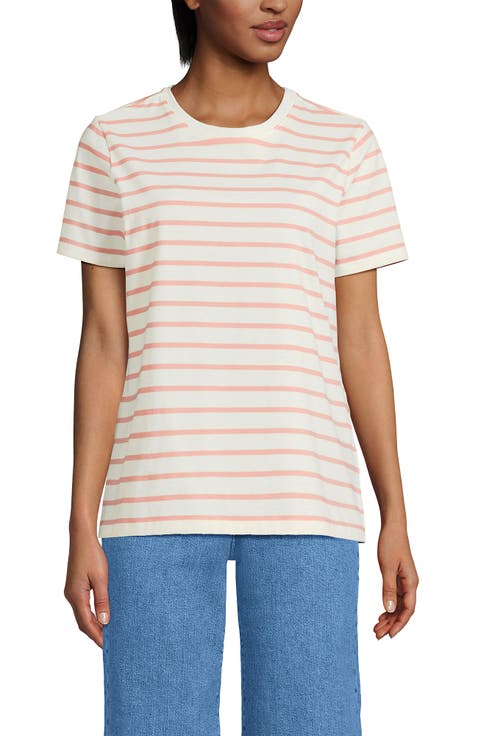 Relaxed Supima Cotton Crew Neck T-Shirt