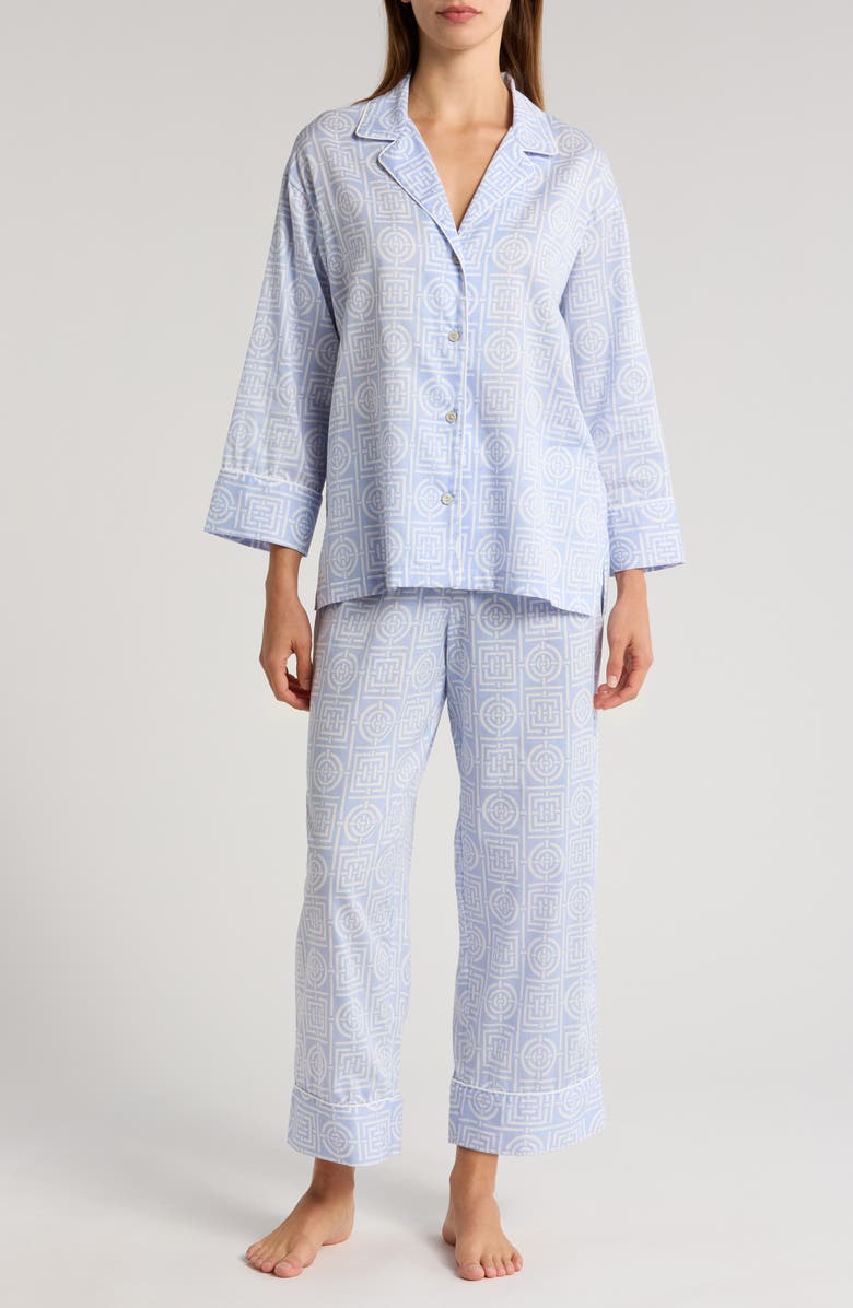 Natori The Getaway Cotton Pajamas, Main, color, 