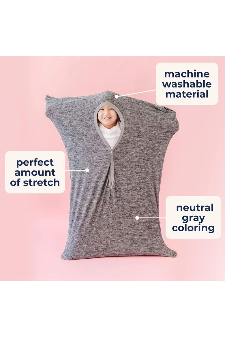 Body Sock, Small, Gray Sensory Sleep Sack, 3+, Alternate, color, Gray