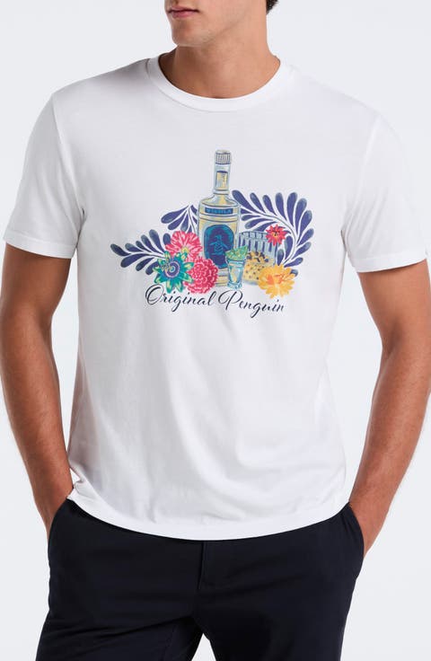 Tequila Cotton Graphic T-Shirt