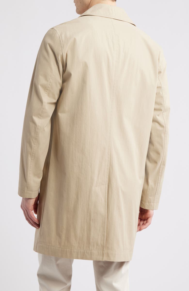 BOSS Clark Cotton Blend Coat, Alternate, color, Light Beige