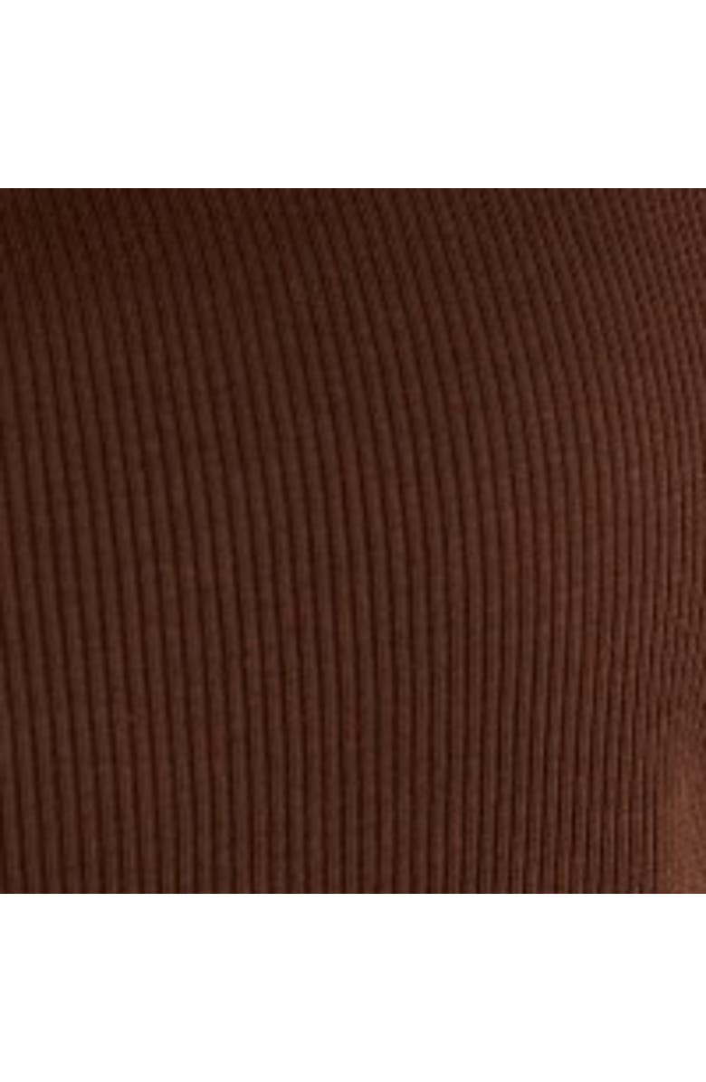 Baukjen Cecilia Organic Cotton Rib Tank, Alternate, color, Dark Chocolate
