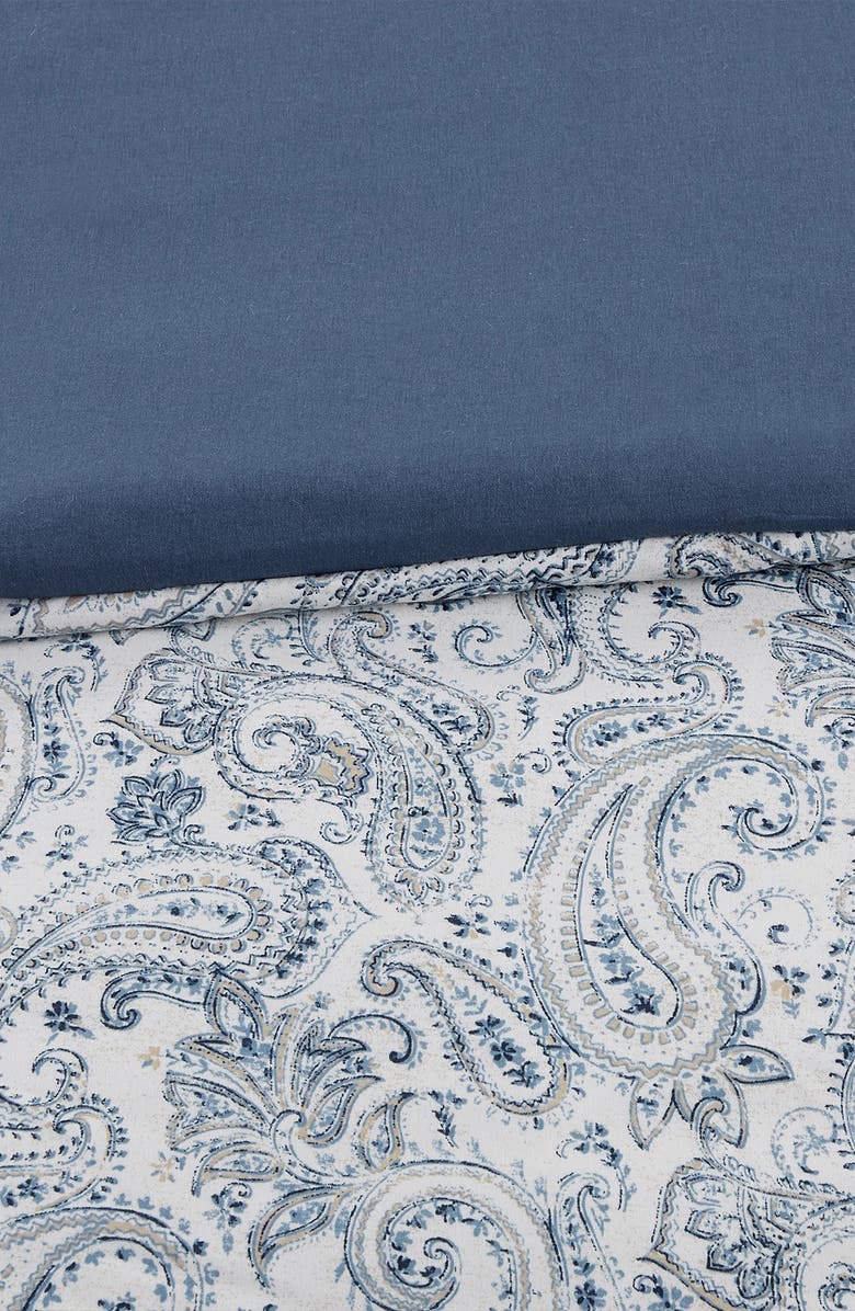 Modern Threads 5-Piece Comforter Set, Alternate, color, Blue/ Beige