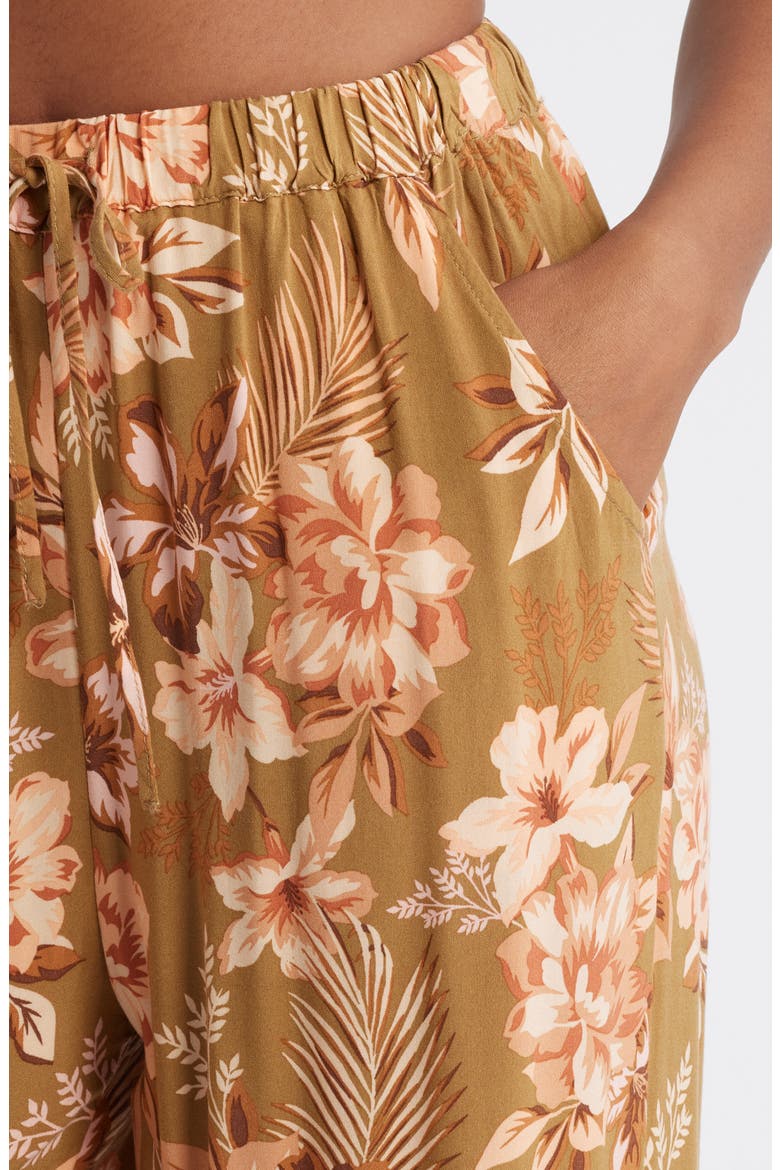 Desert Dreams Floral Wide Leg Pants, Alternate, color, BRONZE