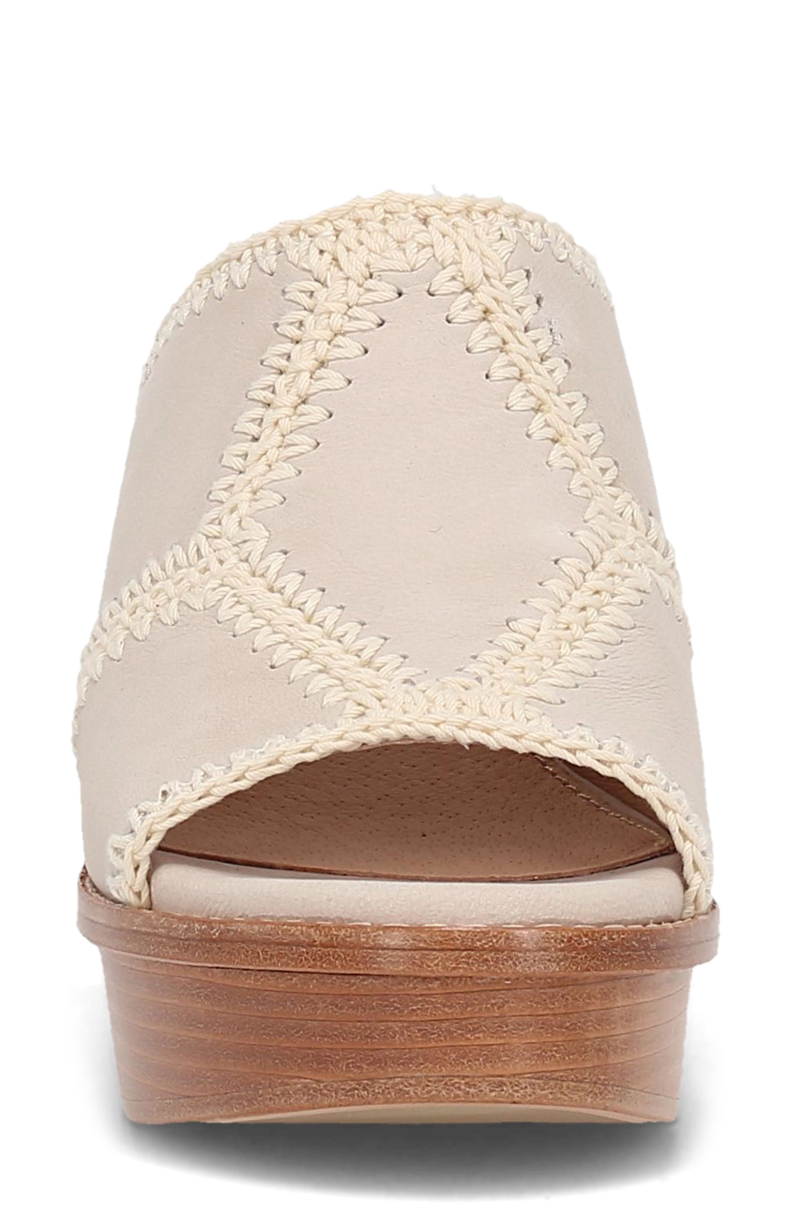 Frye Pipa Crochet Platform Sandal, Alternate, color, 