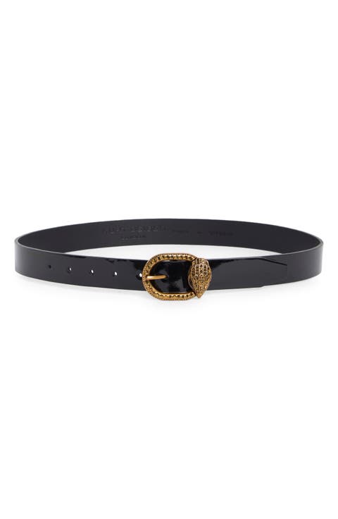 Mayfair Patent Leather Belt