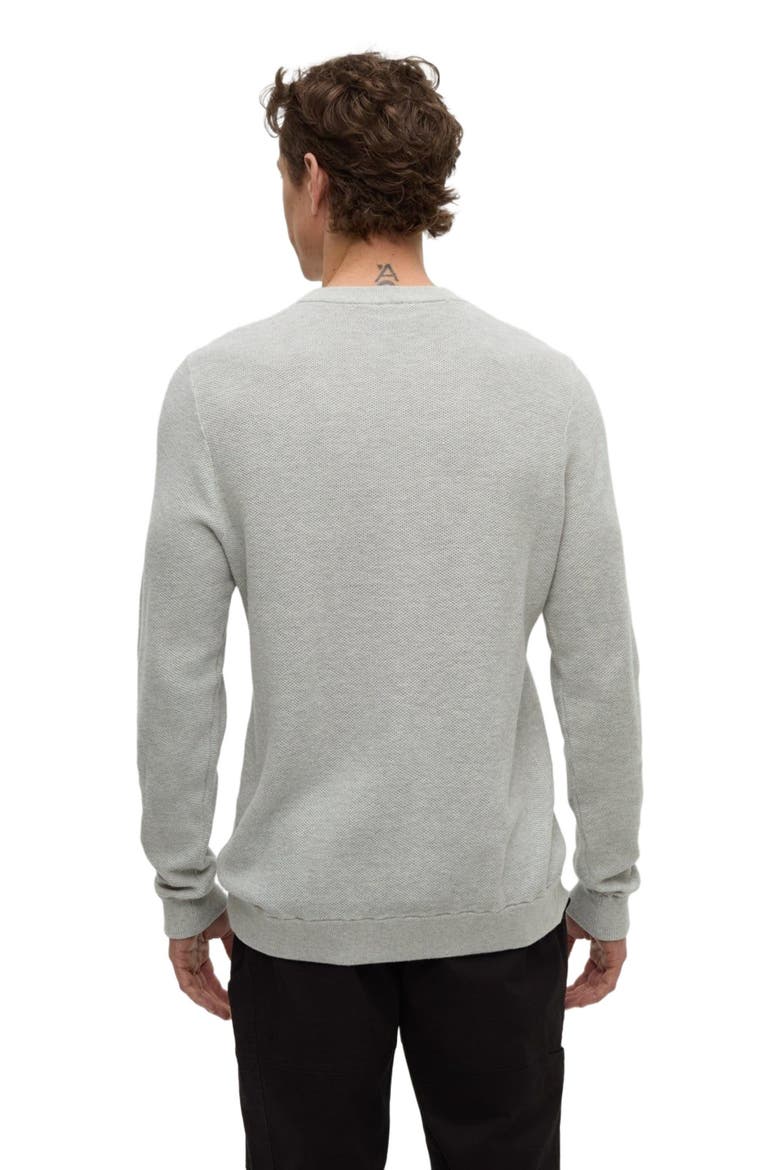 Hudson Sweater, Alternate, color, Light Grey Heather