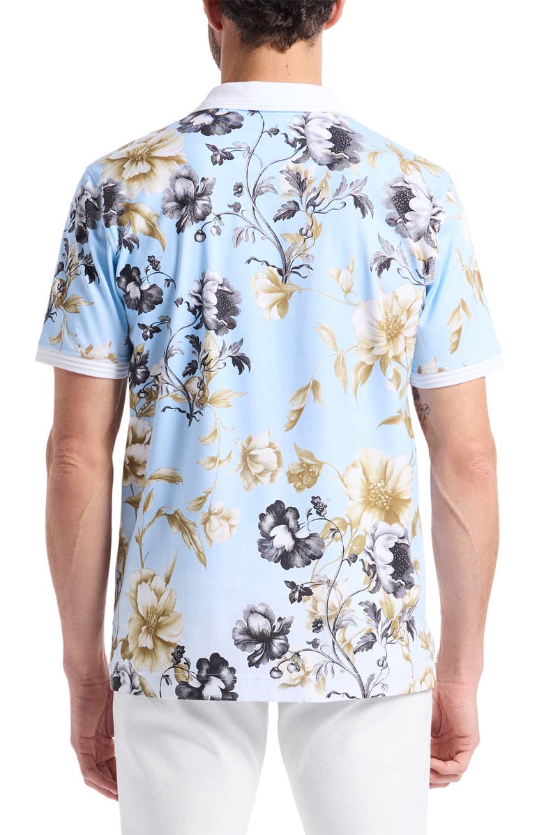 Robert Graham Milson Floral Polo, Alternate, color, Multi