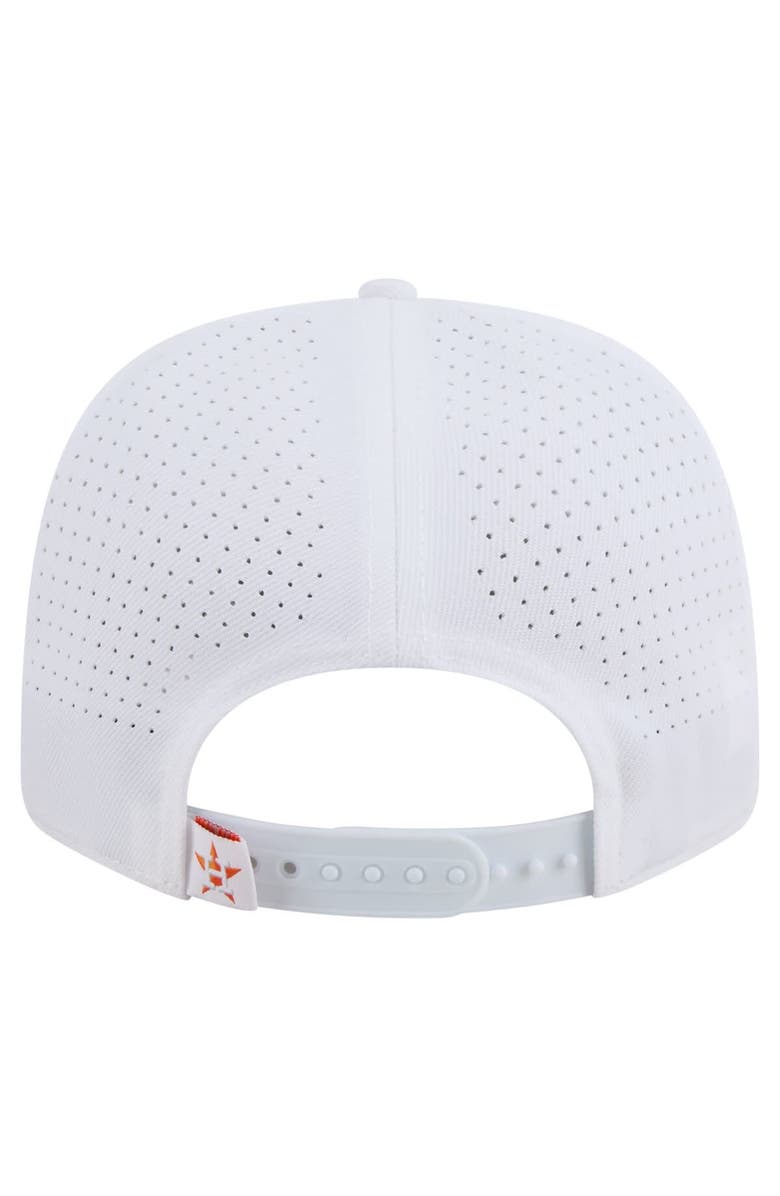 New Era Men's New Era White Houston Astros COOLERA 9SEVENTY Adjustable Hat, Alternate, color, White