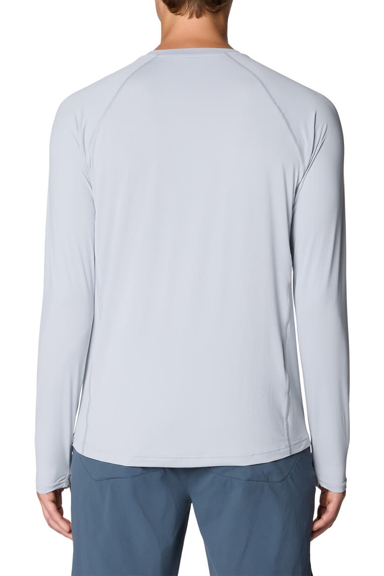 Crater Lake Long Sleeve T-Shirt, Alternate, color, GLACIAL
