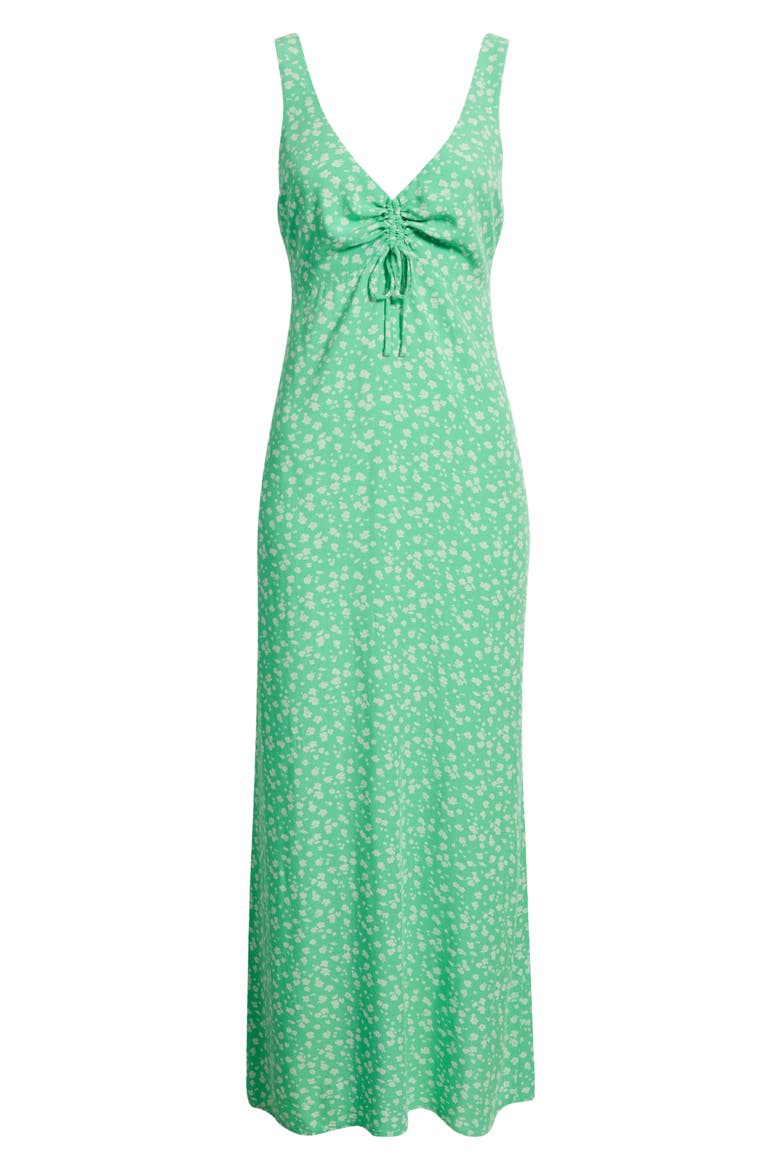 Surf Side Maxi Dress, Alternate, color, LIGHT GREEN