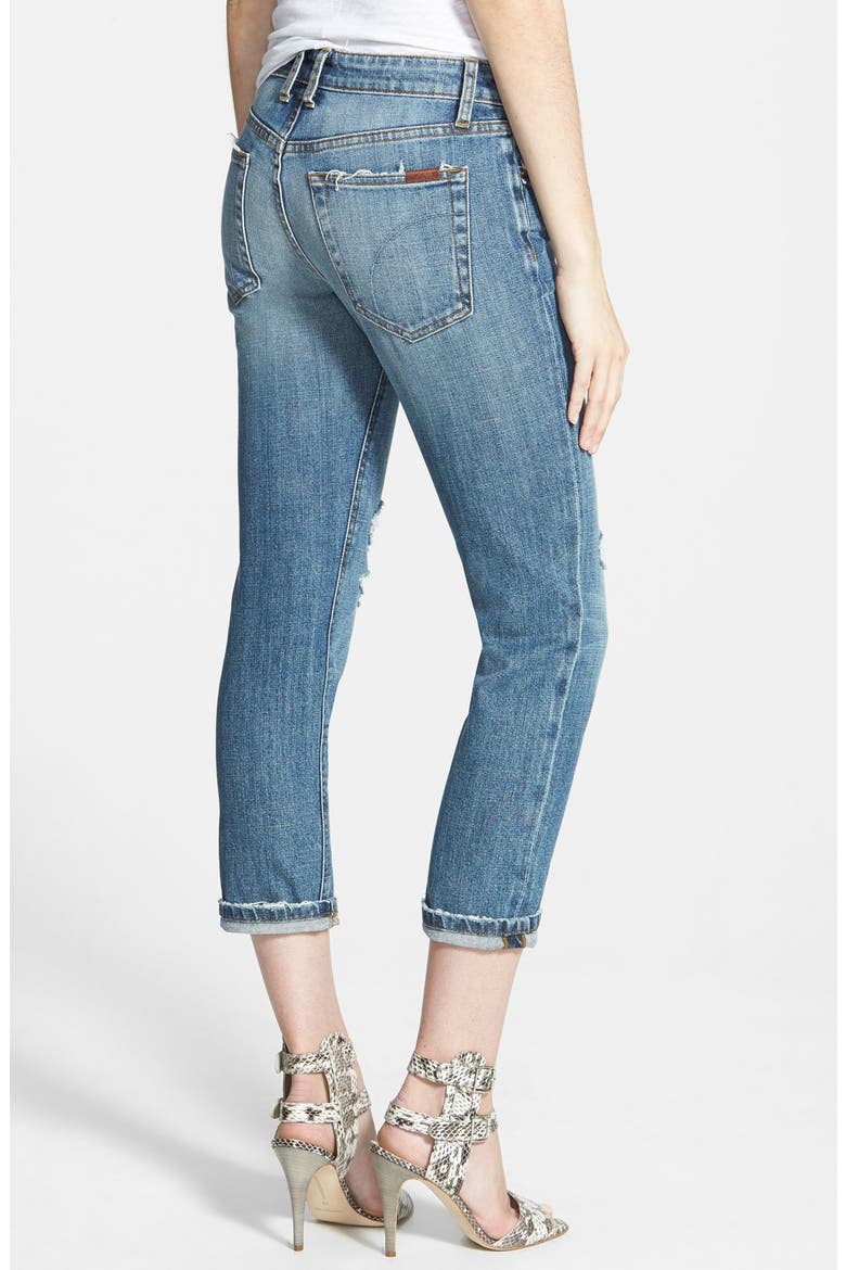 Slim Boyfriend Crop Jeans, Alternate, color, GESSA
