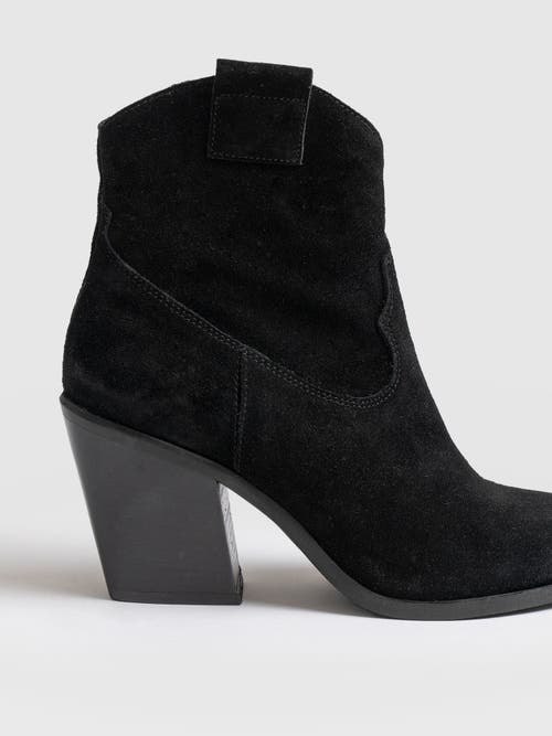 Saint + Sofia Dallas Mid Boot In Black