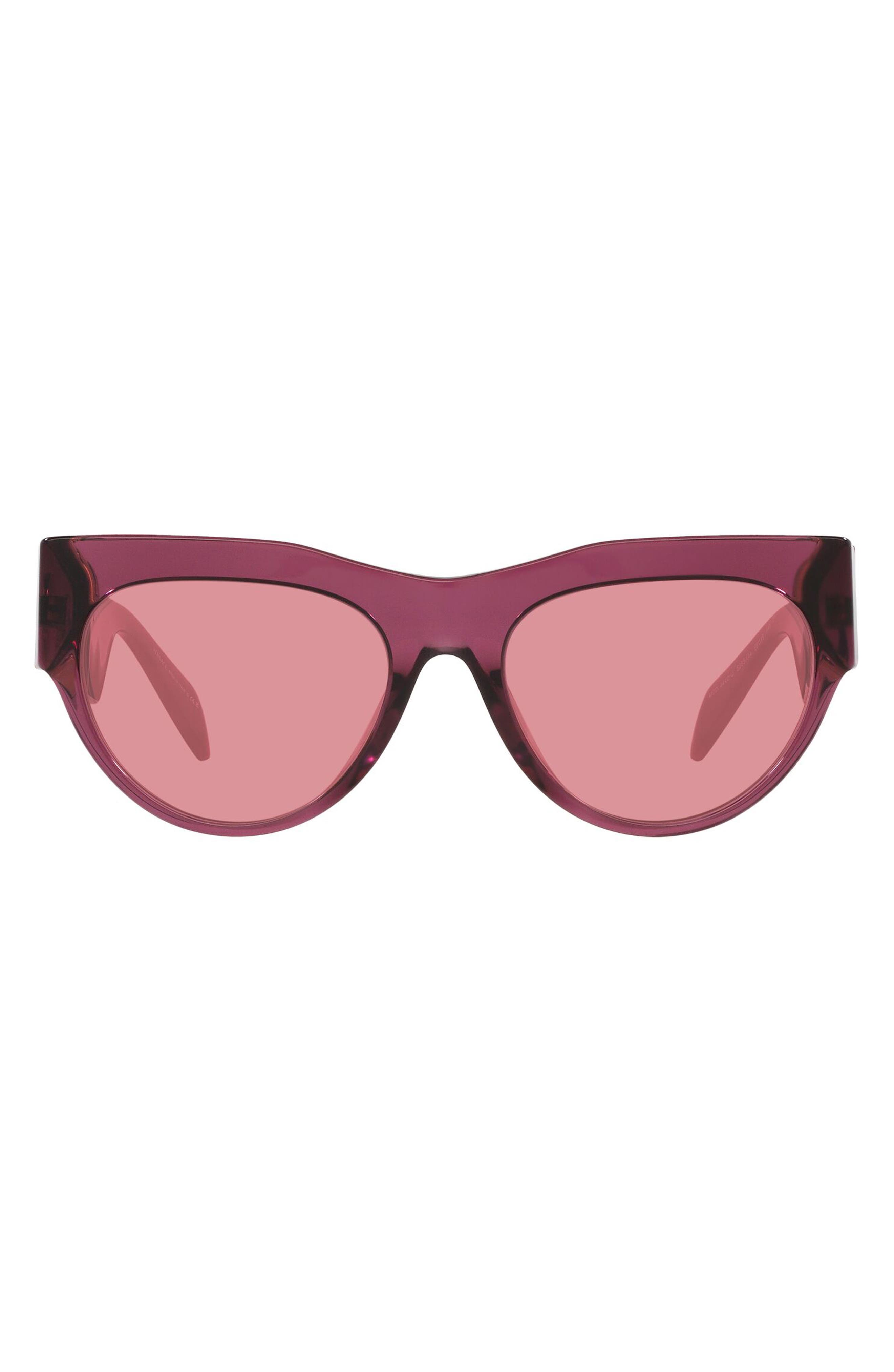 Versace 56mm Cat Eye Sunglasses