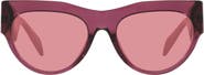 Versace 56mm Cat Eye Sunglasses