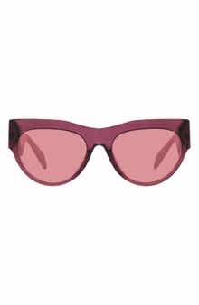 Versace 56mm Cat Eye Sunglasses