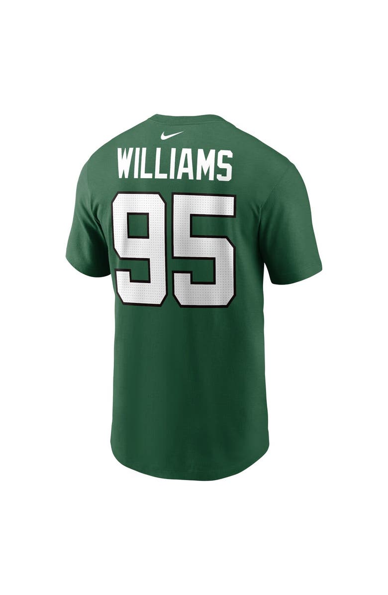 Nike Men's Nike Quinnen Williams Green New York Jets Player Name & Number T-Shirt, Alternate, color, 