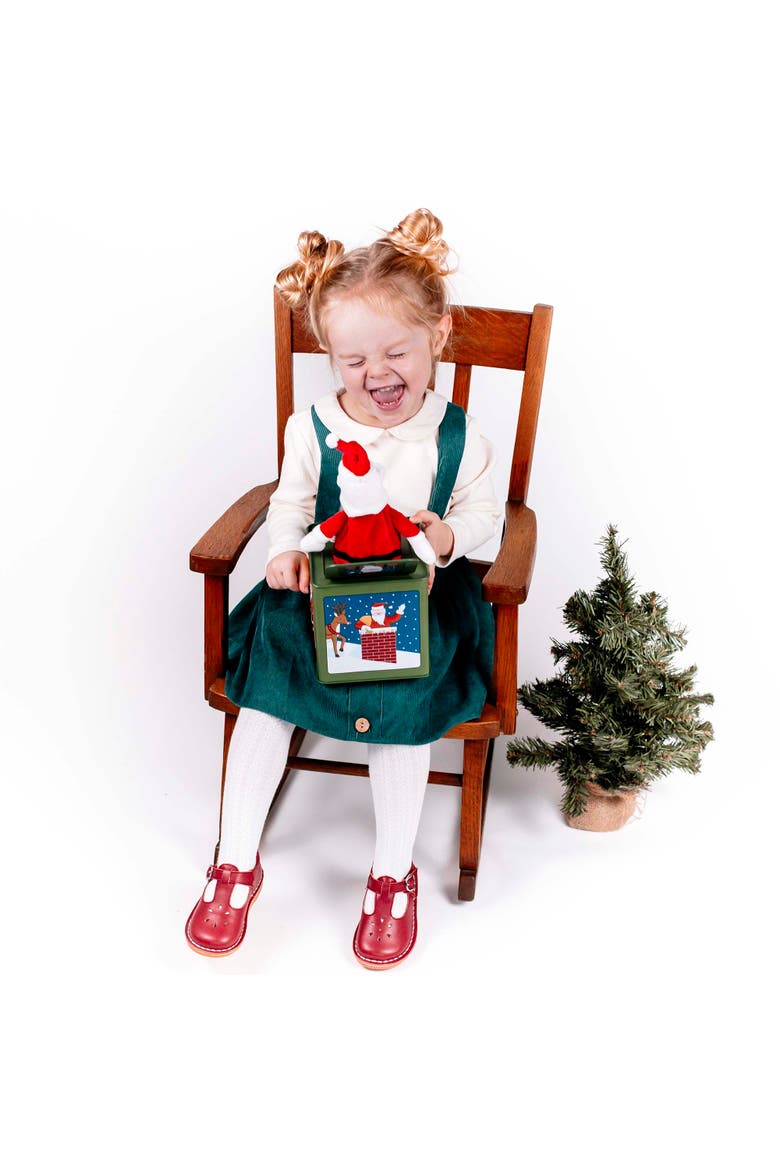 Santa Jack in The Box Toy, Alternate, color, Multicolored