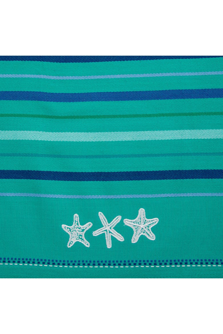 Embroidered Blue Sea Assorted Dishtowel Set/3, Alternate, color, Blue Sea