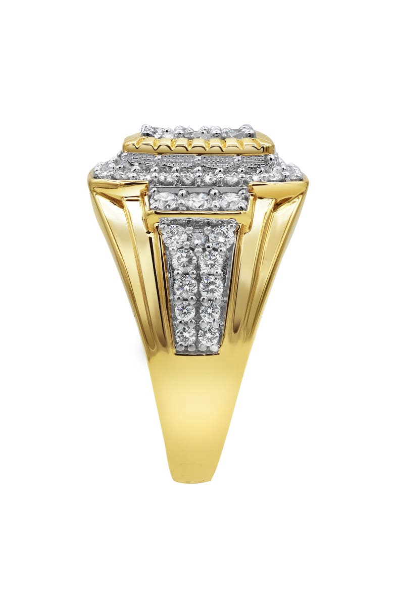 LuvMyJewelry Bigg Boss 14K Yellow Gold Diamond Men Statement Ring - 2.04ct., Alternate, color, 14K Yellow Gold