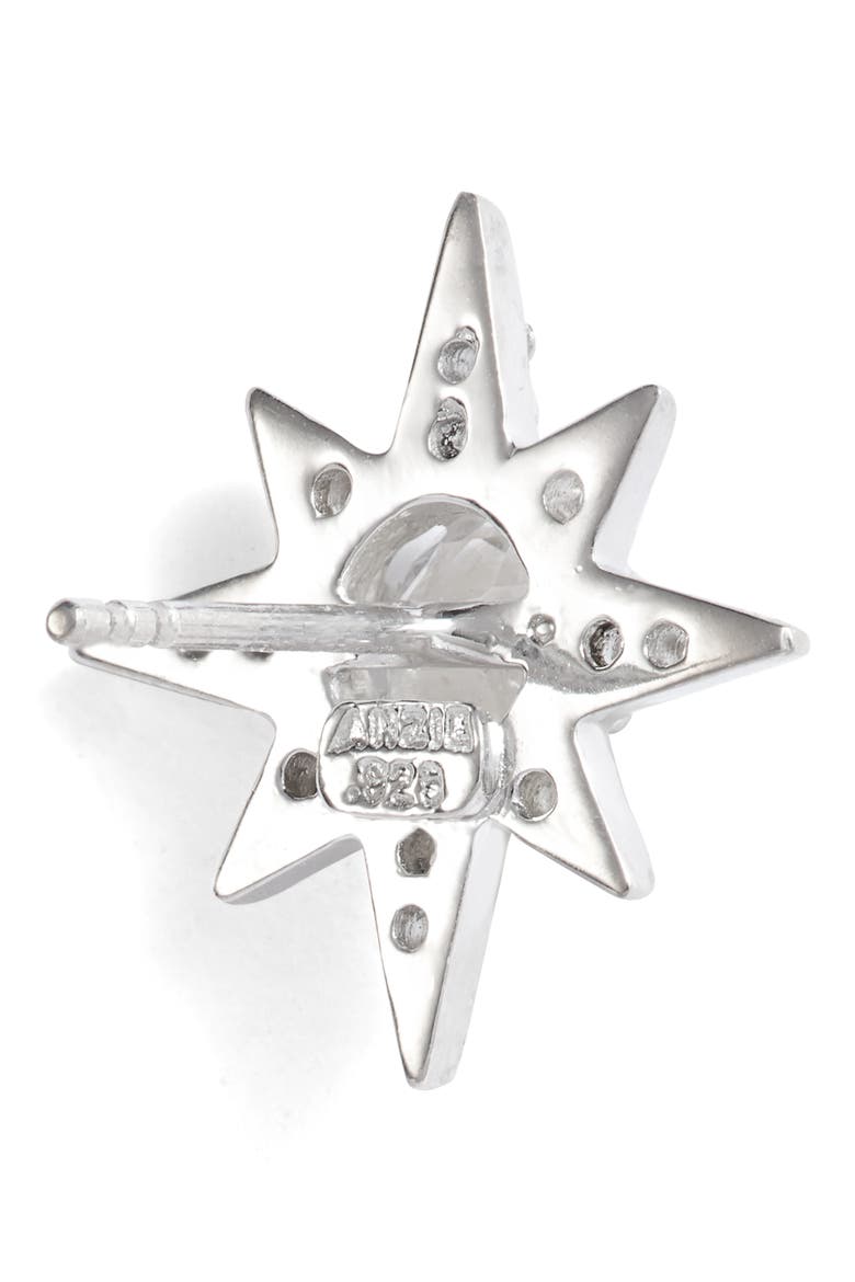 Mini Starburst White Topaz Earrings, Alternate, color, WHITE TOPAZ