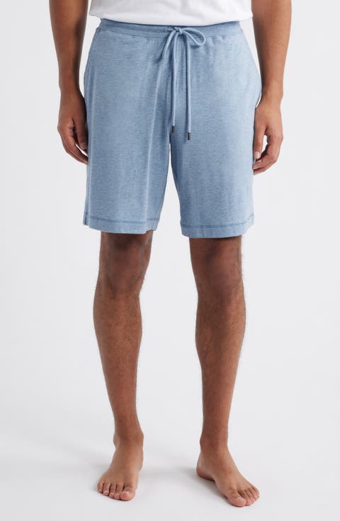 Stretch Cotton & Modal Drawstring Pajama Shorts