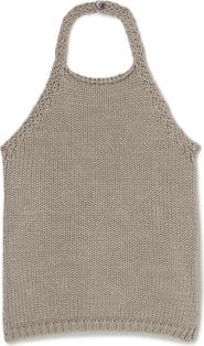 Róhe Chunky Cotton Halter Top