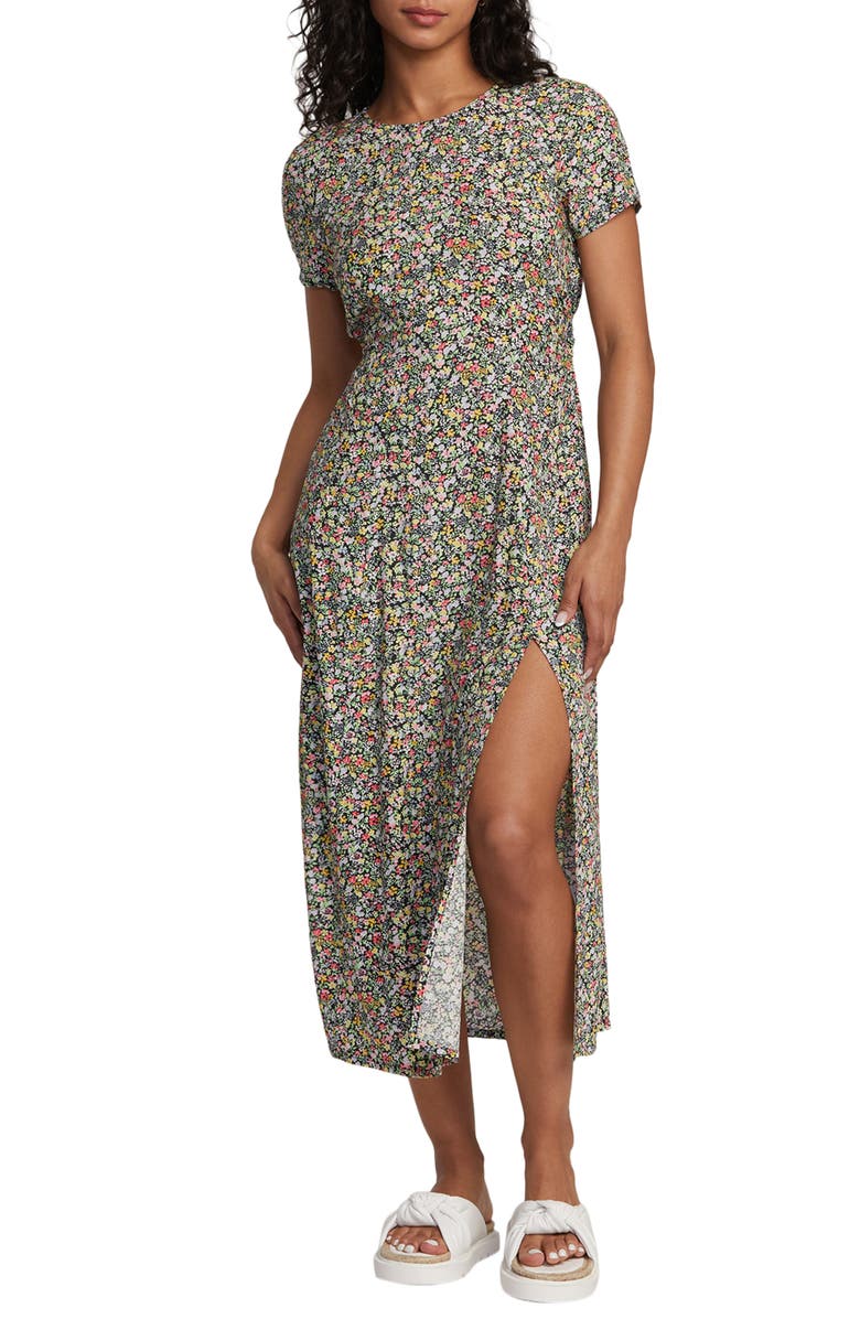 RVCA Dreamscape Floral Cutout Sundress, Main, color, 