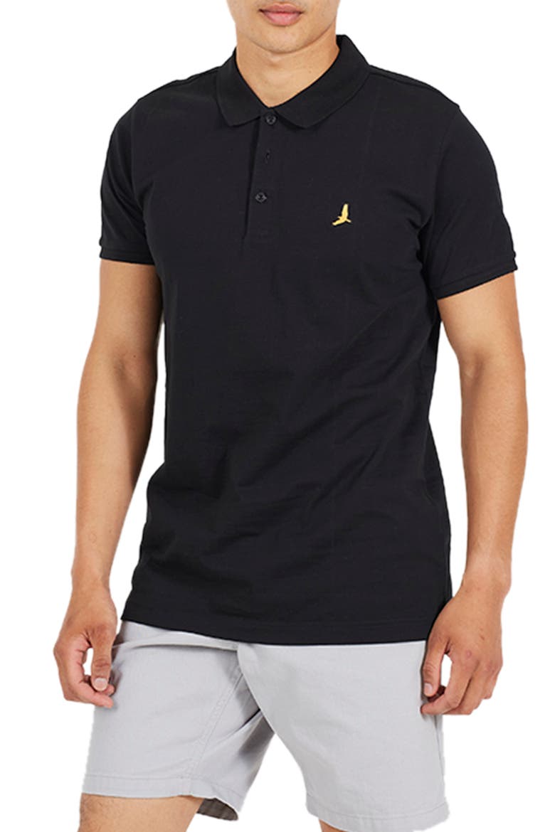3-Pack Short Sleeved Polo Shirt, Alternate, color, Optic Wht/Jet Blk/Lt Grey Marl