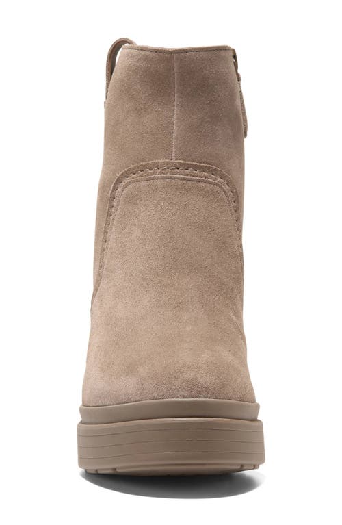 Cole Haan Paz Side Zip Bootie In Brown
