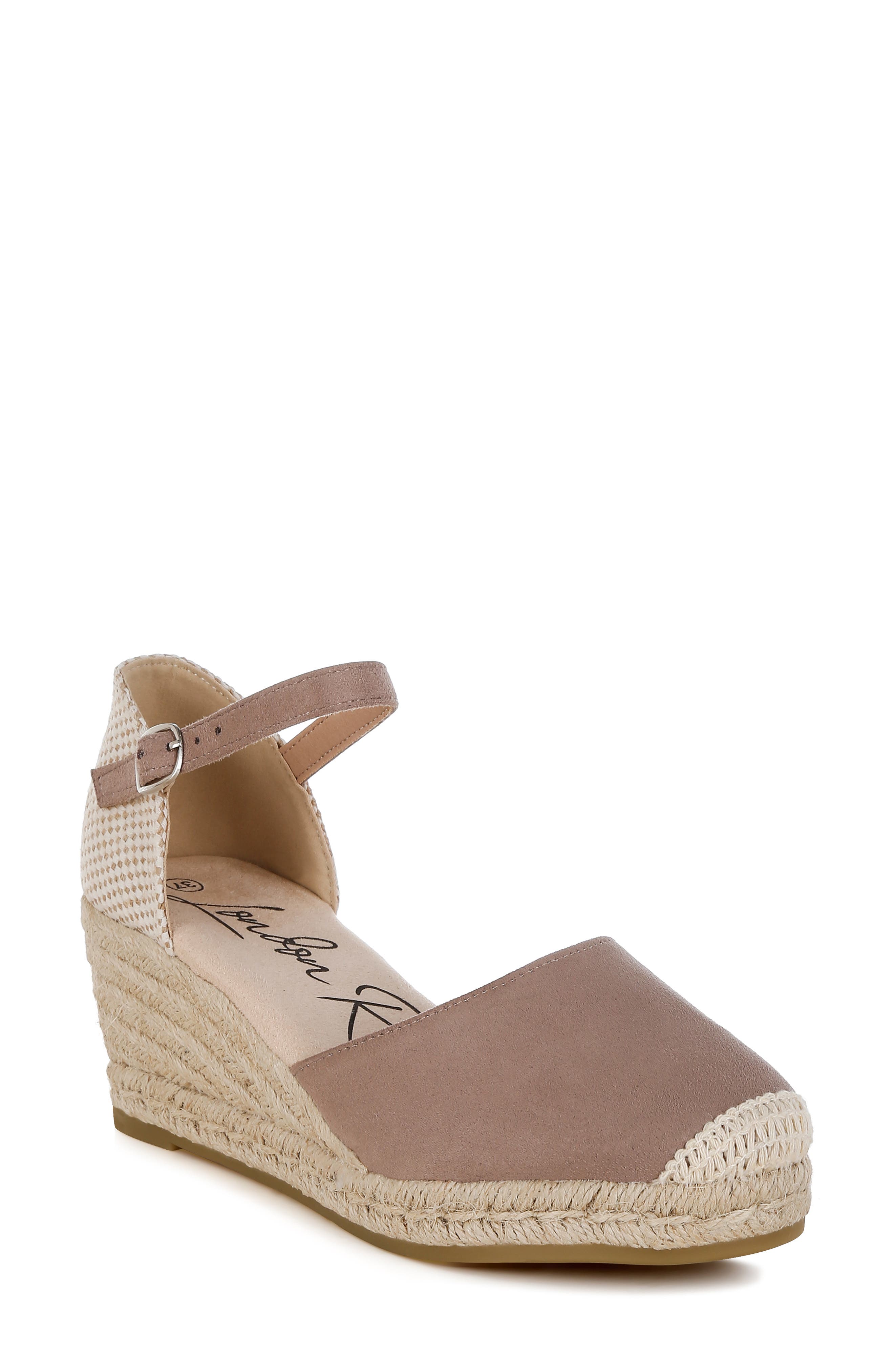 LONDON RAG Paryor Espadrille Platform Wedge Pump, Main, color, 
