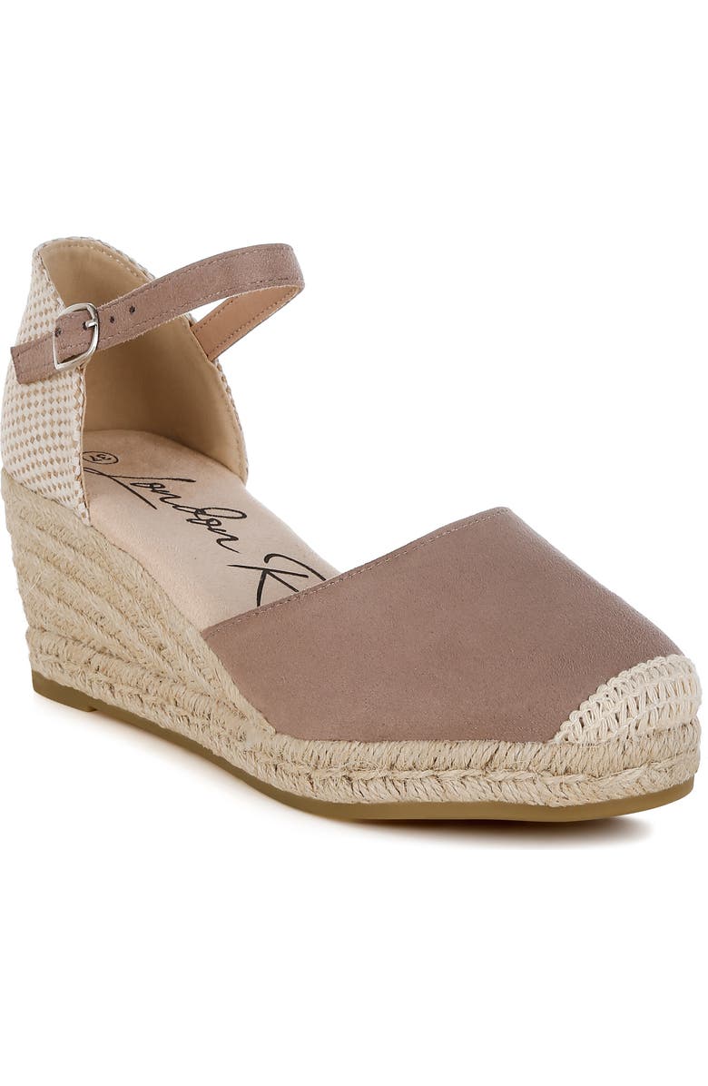 LONDON RAG Paryor Espadrille Platform Wedge Pump, Main, color,