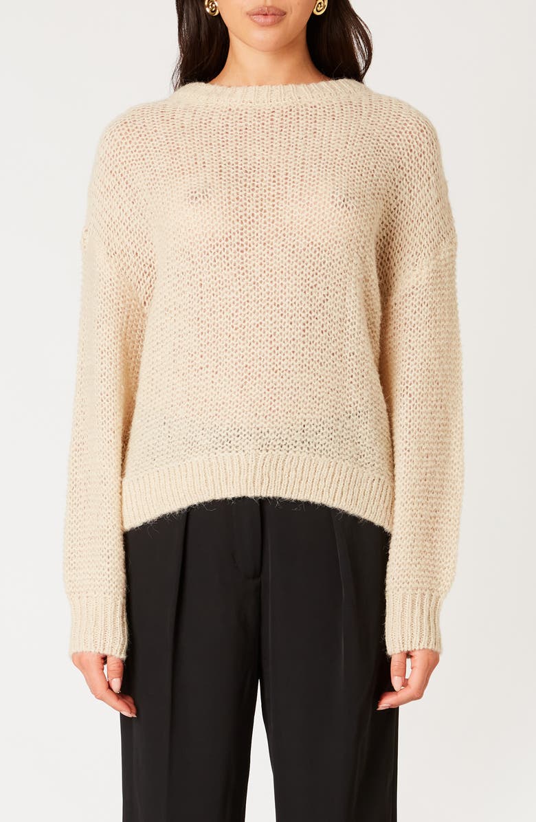 Nia Paolo Sweater, Main, color, Stone