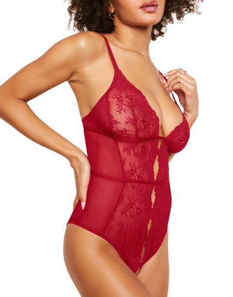 Rosie Crotchless Bodysuit Lingerie