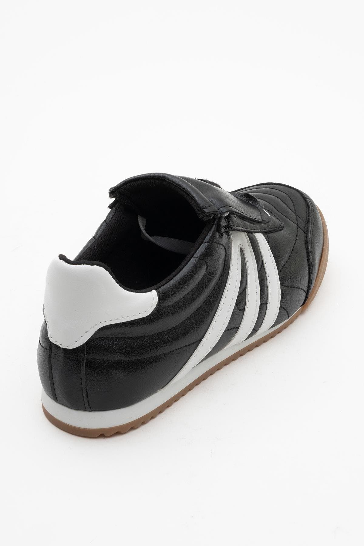 Bria Sneakers, Alternate, color, Black Faux Leather