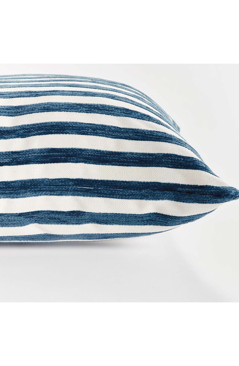 Napa Home & Garden Gideon Square Indoor-Outdoor Pillow 20", Alternate, color, Blue