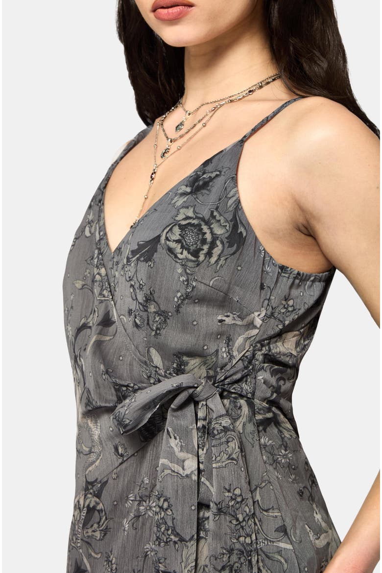 Merunicorn Enchanted Forest Midaxi Dress, Alternate, color, Grey