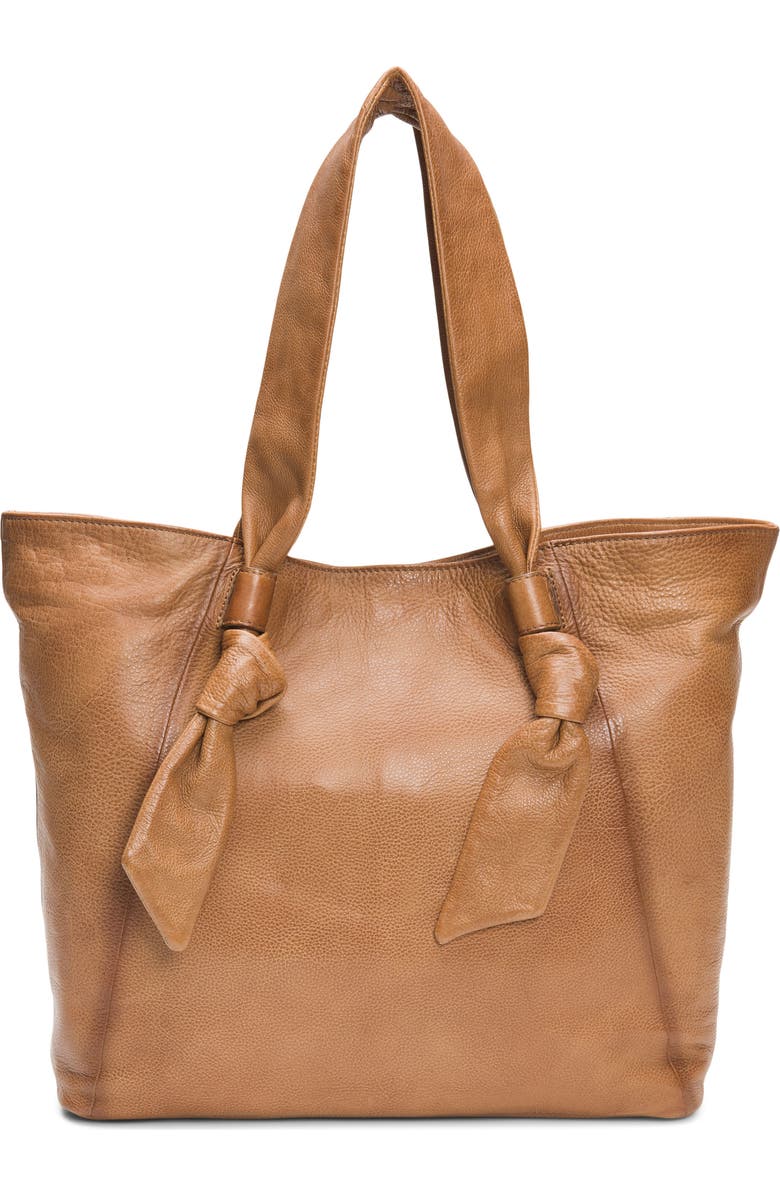 Frye Nora Knotted Tote Bag, Main, color, Beige