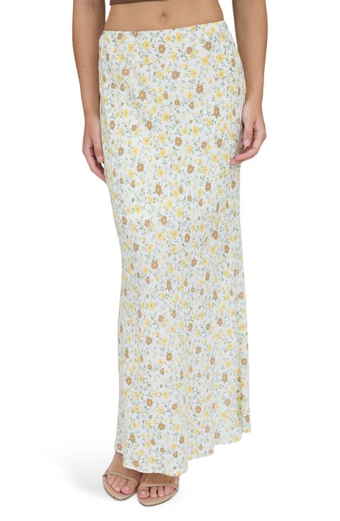Floral Maxi Skirt