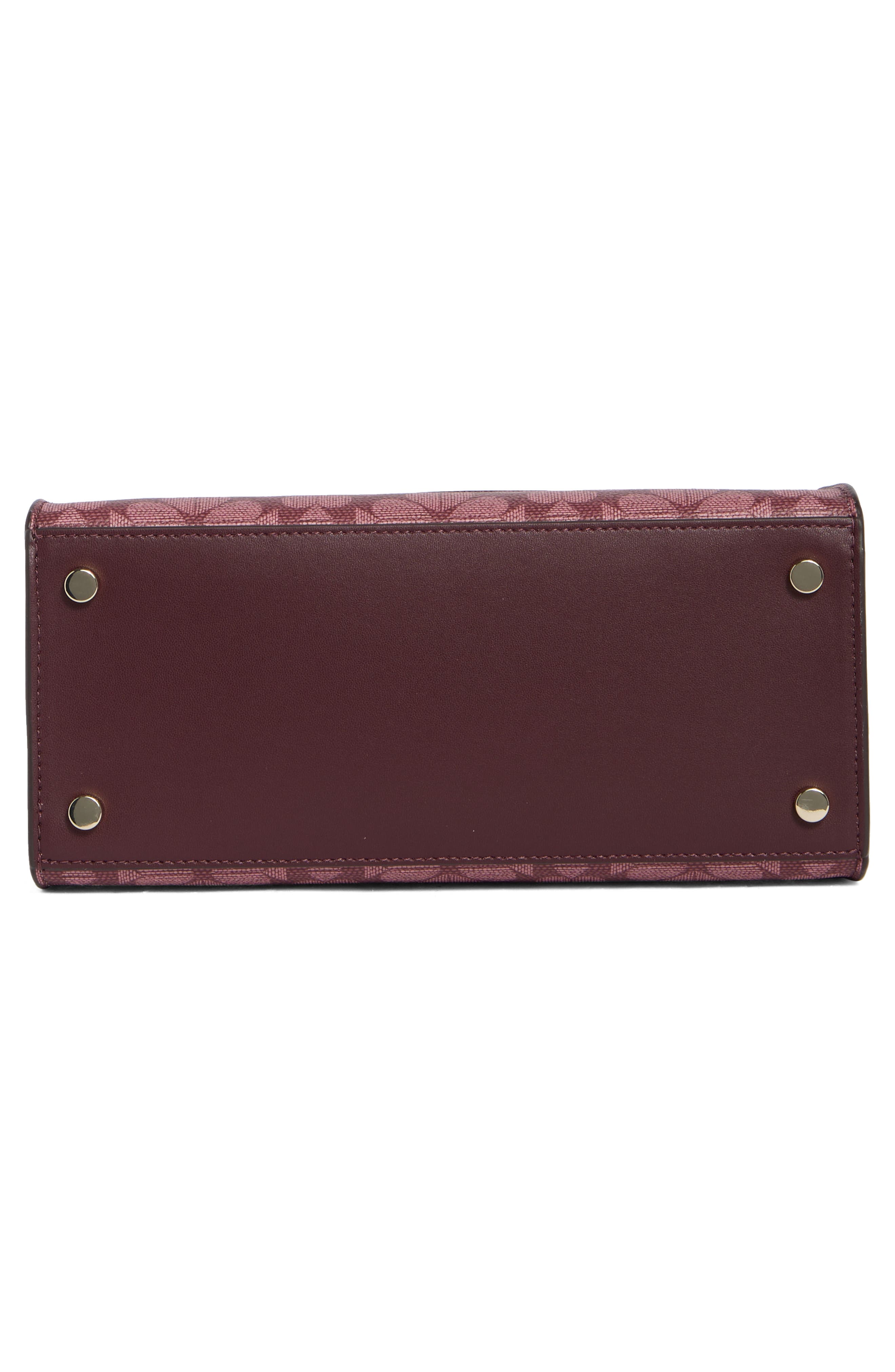 Small Satchel, Alternate, color, GRENACHE MULTI