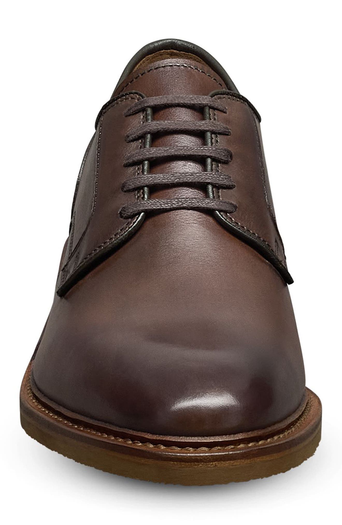 Allen Edmonds Walker Verse Derby, Alternate, color, Chili